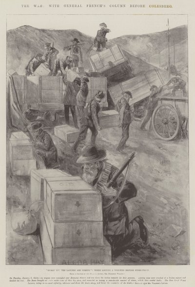 コールズバーグの前にブラー将軍の列があった戦争 作： Frederic Villiers